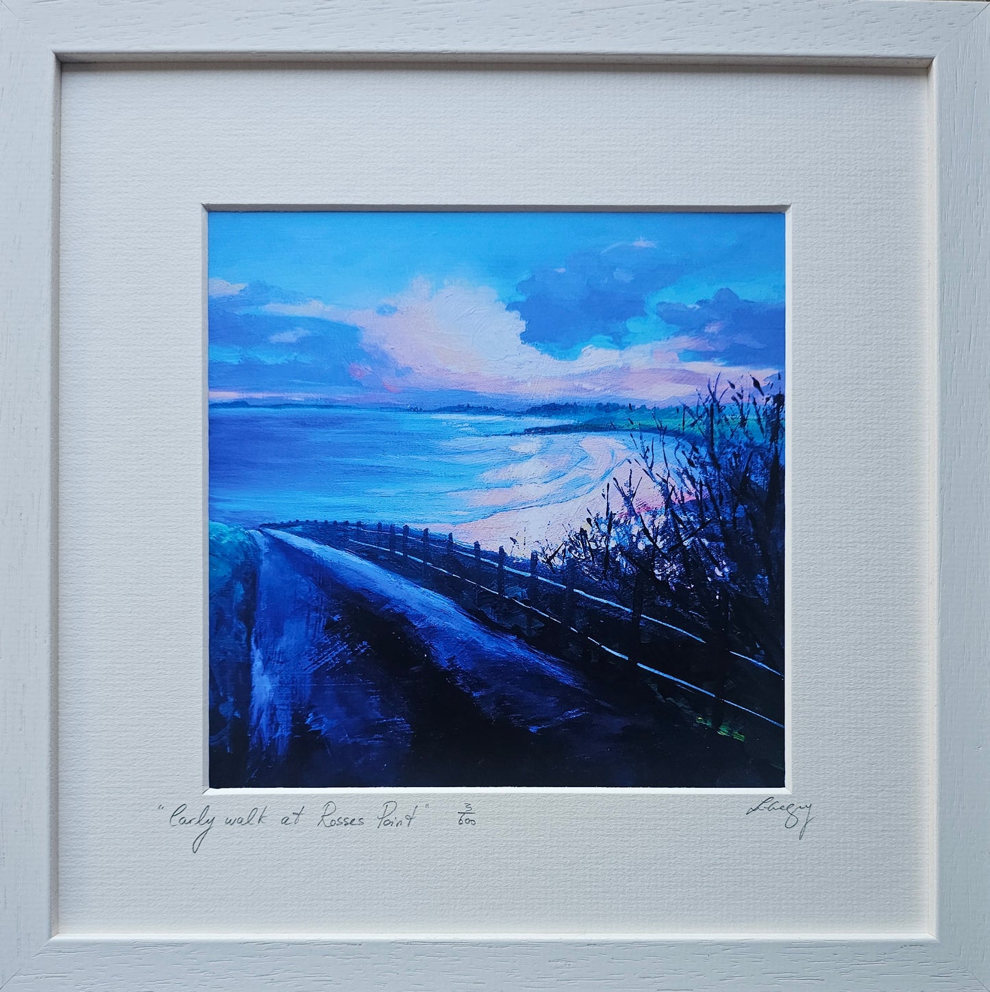 " early walk at Rosses Point "