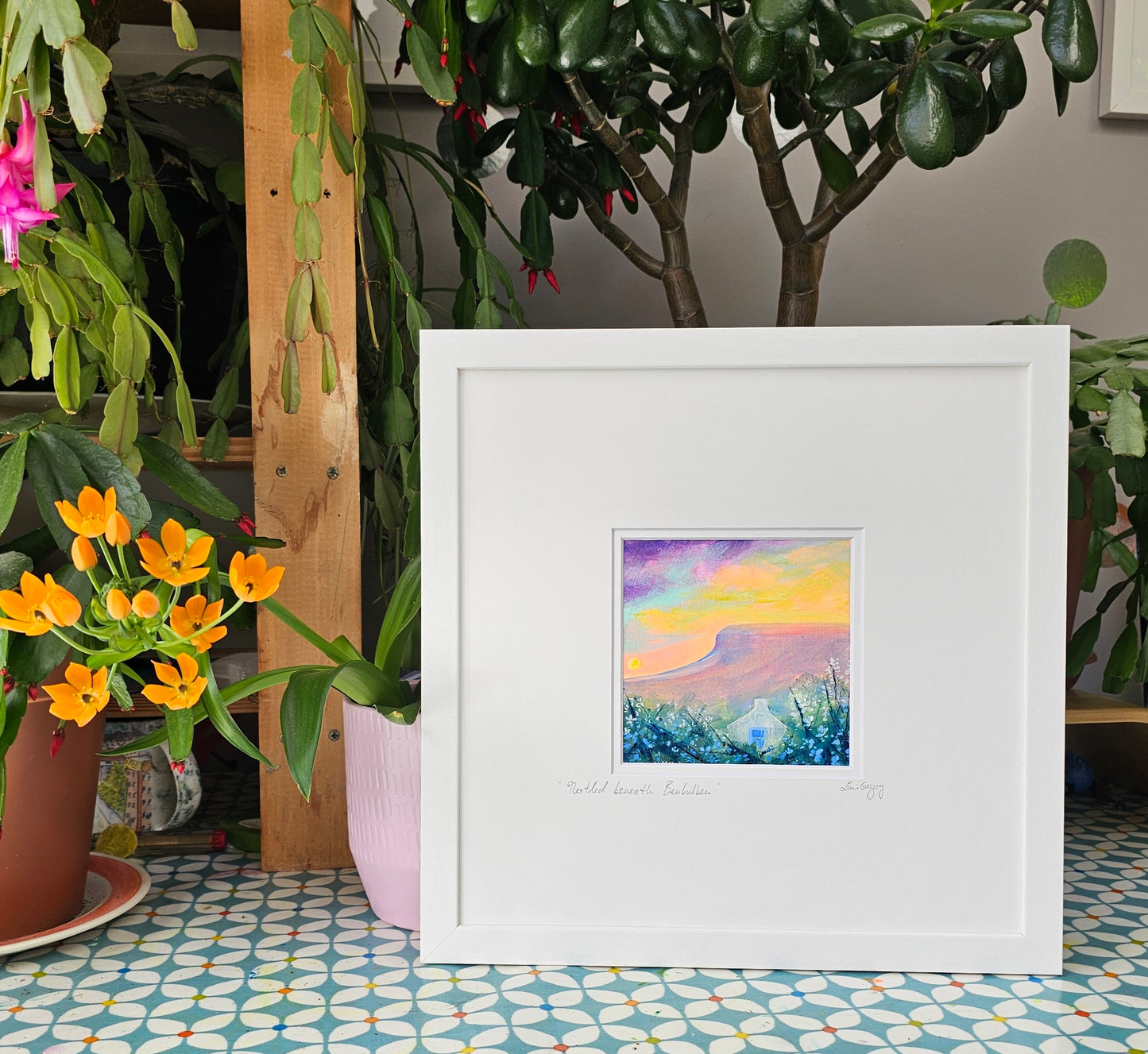 " nestled beneath Benbulben "