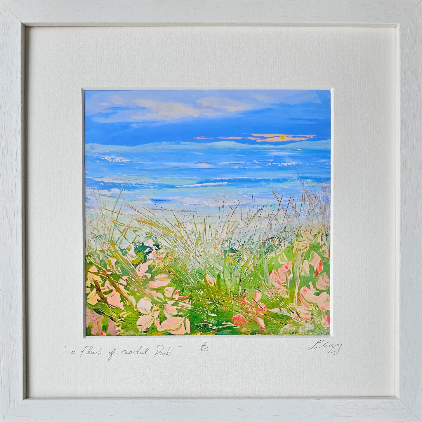 " a flush of coastal pink "