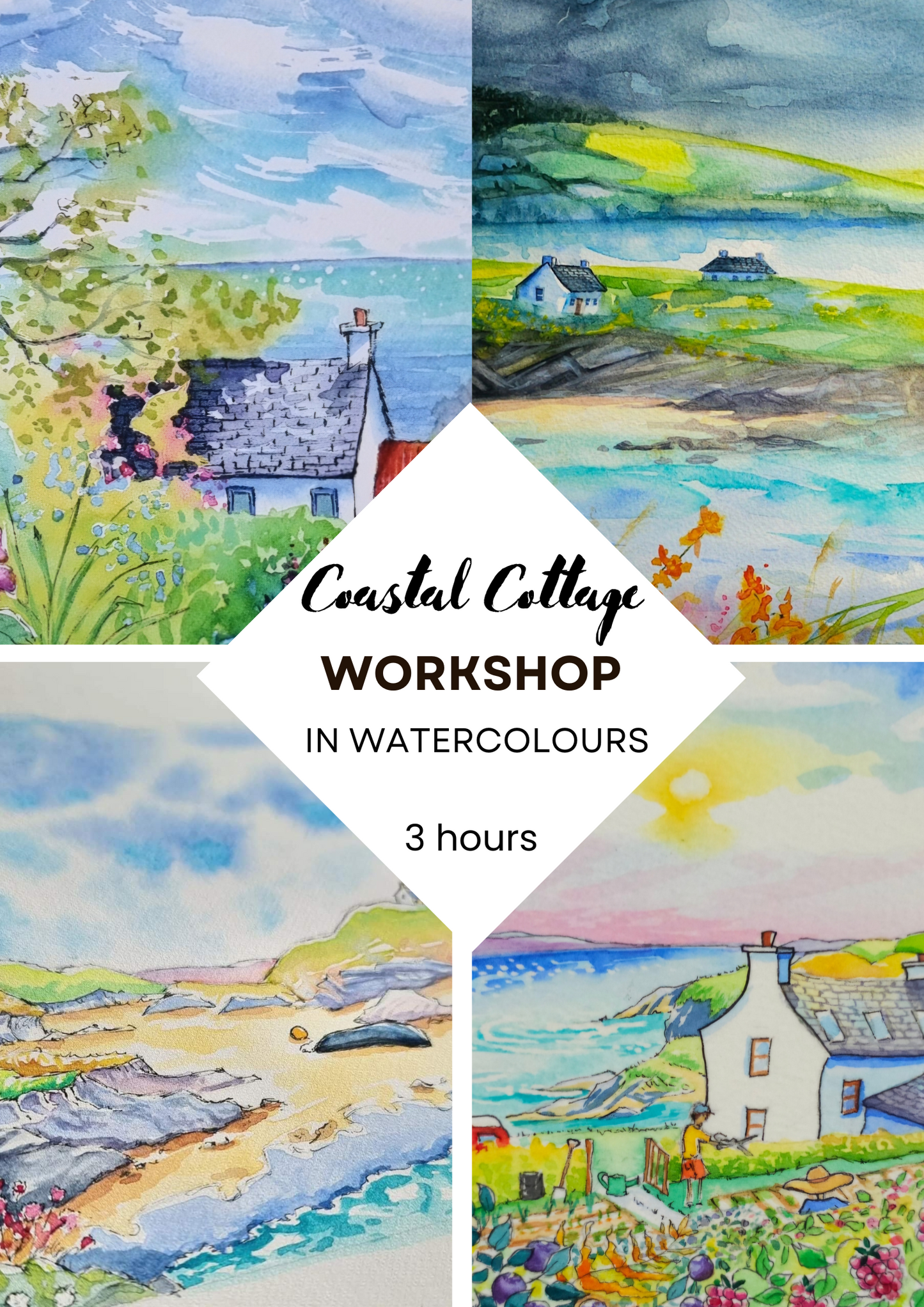 Workshop - watercolour cottage- July 23rd