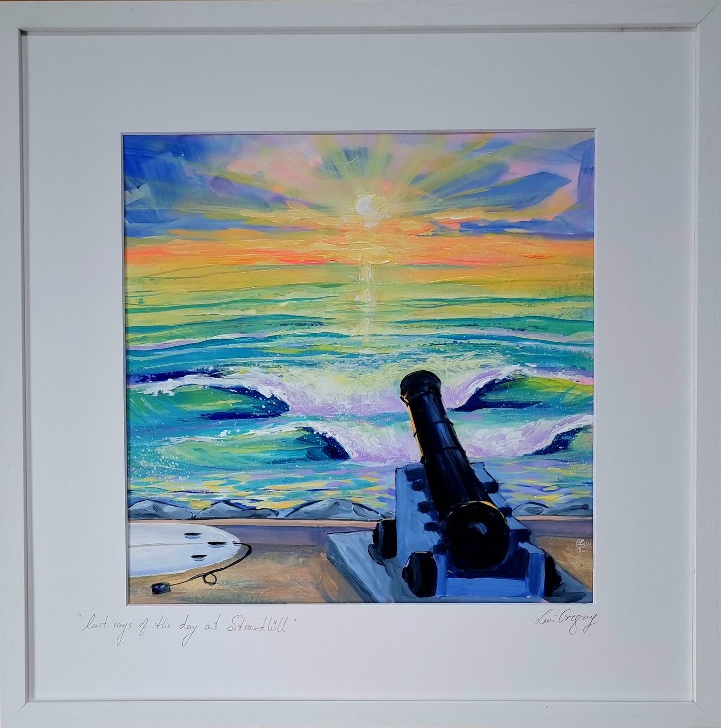 " last rays of the day at Strandhill "