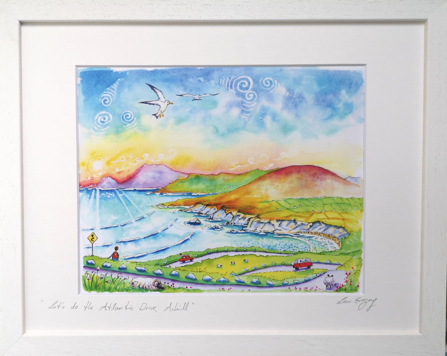 "let's do the Atlantic Drive ,Achill"