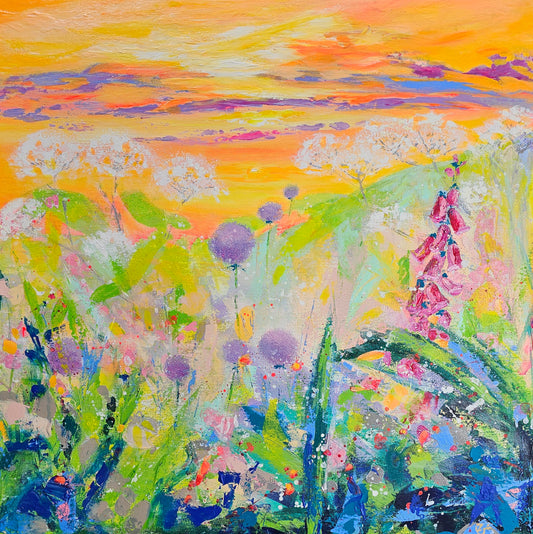 " burst of joy "