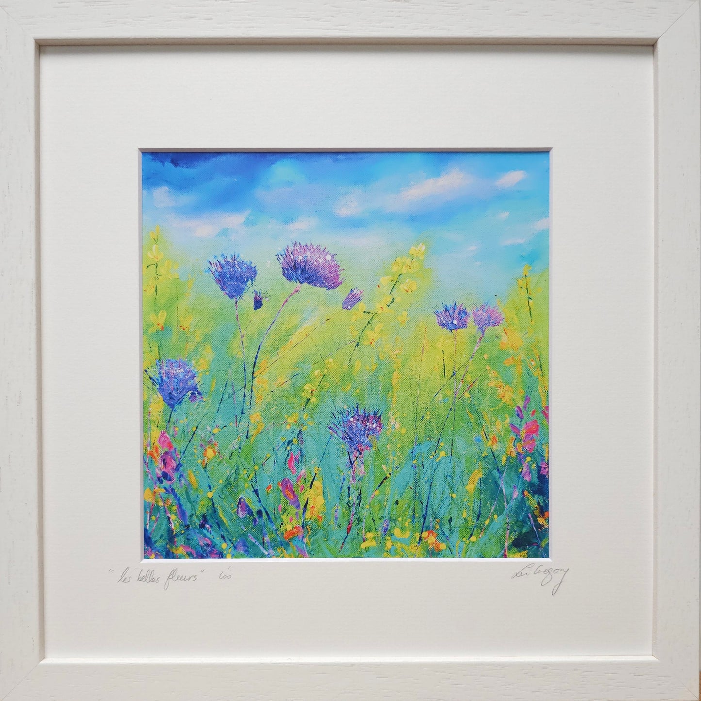 " les belles fleurs "