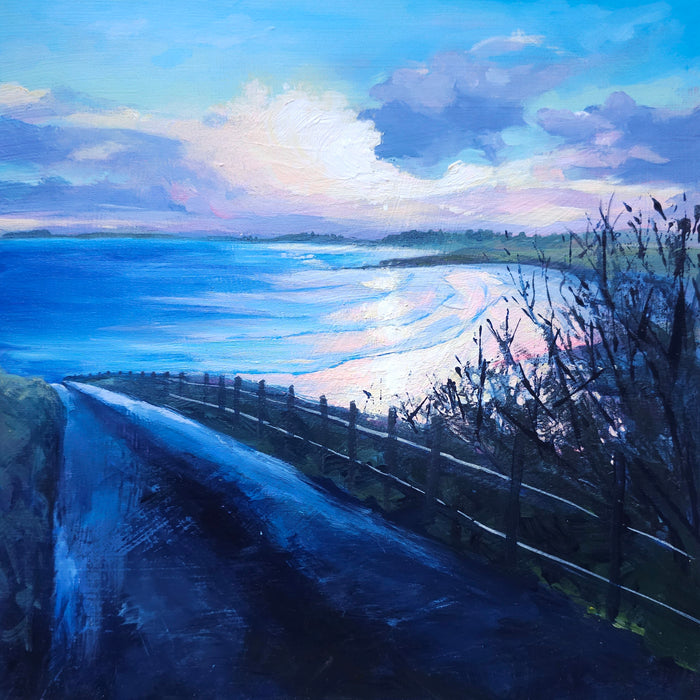 " early walk at Rosses Point "