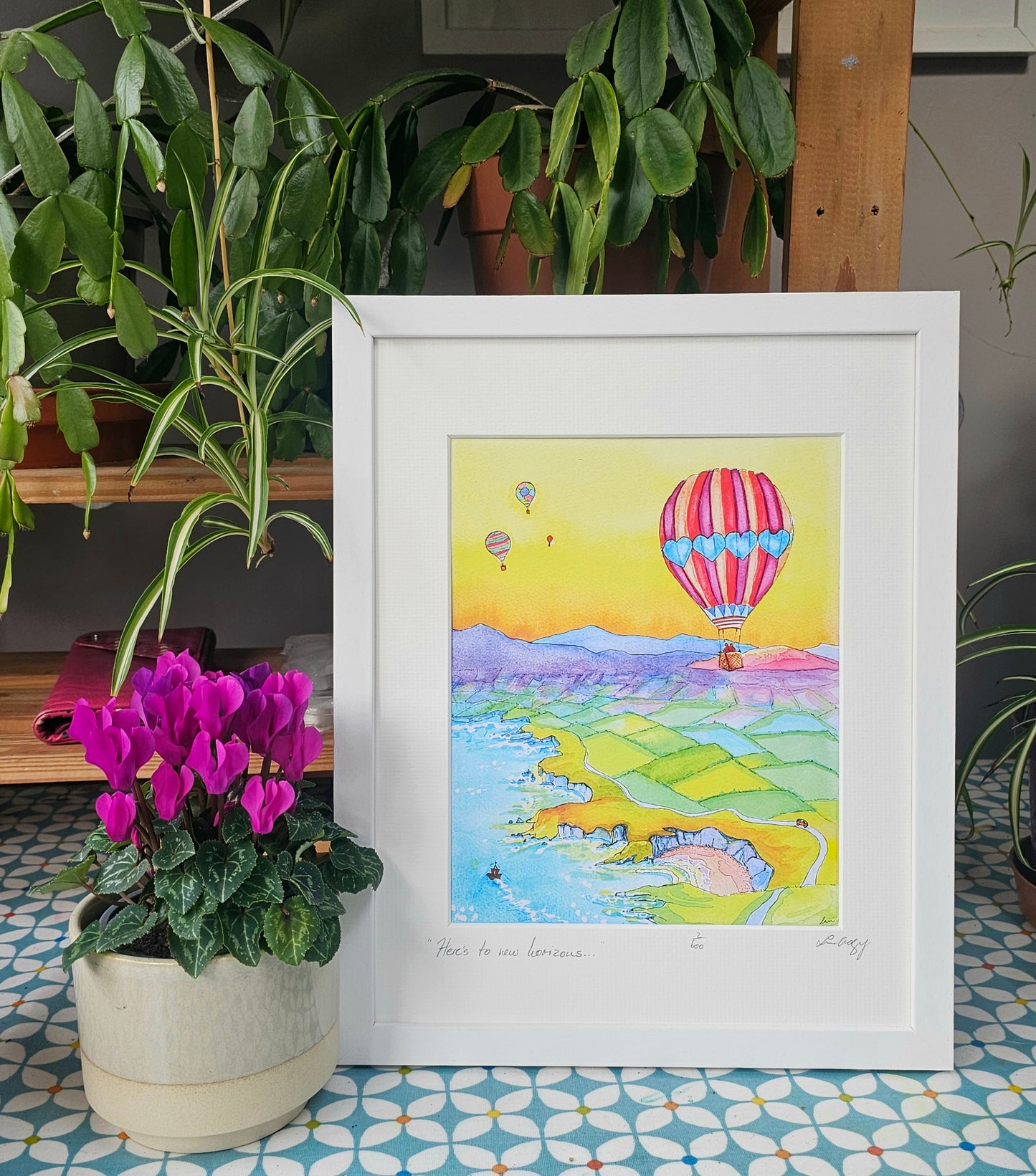 " here's to new horizons "