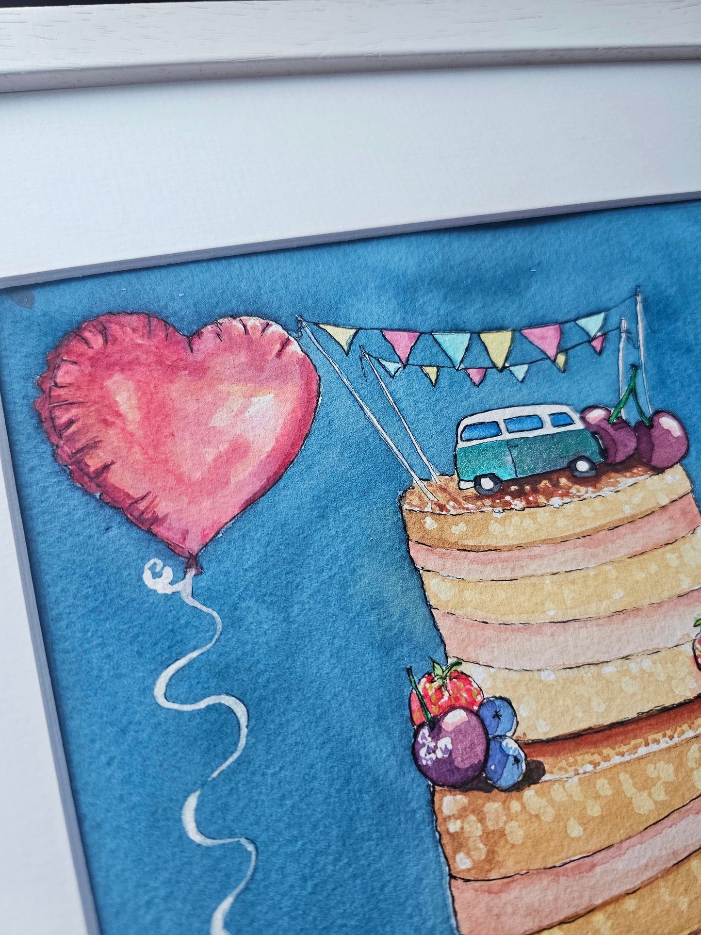 " time for cake & bubbles "