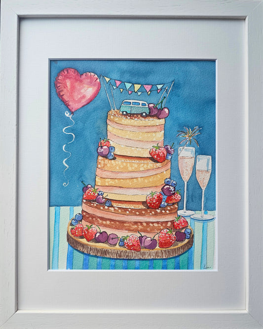 " time for cake & bubbles "