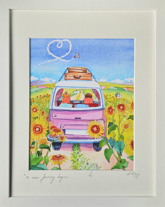 " a new journey begins "