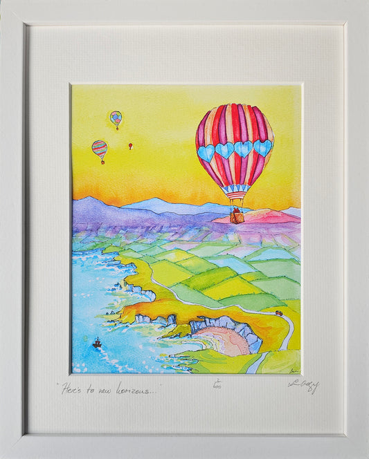 " here's to new horizons "