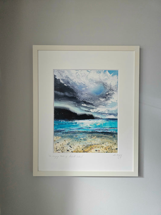 " the changing moods of Achill Island"