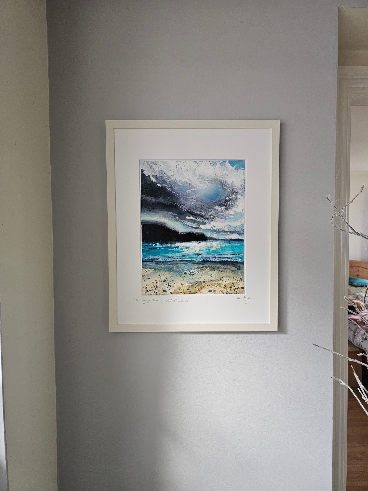 " the changing moods of Achill Island"