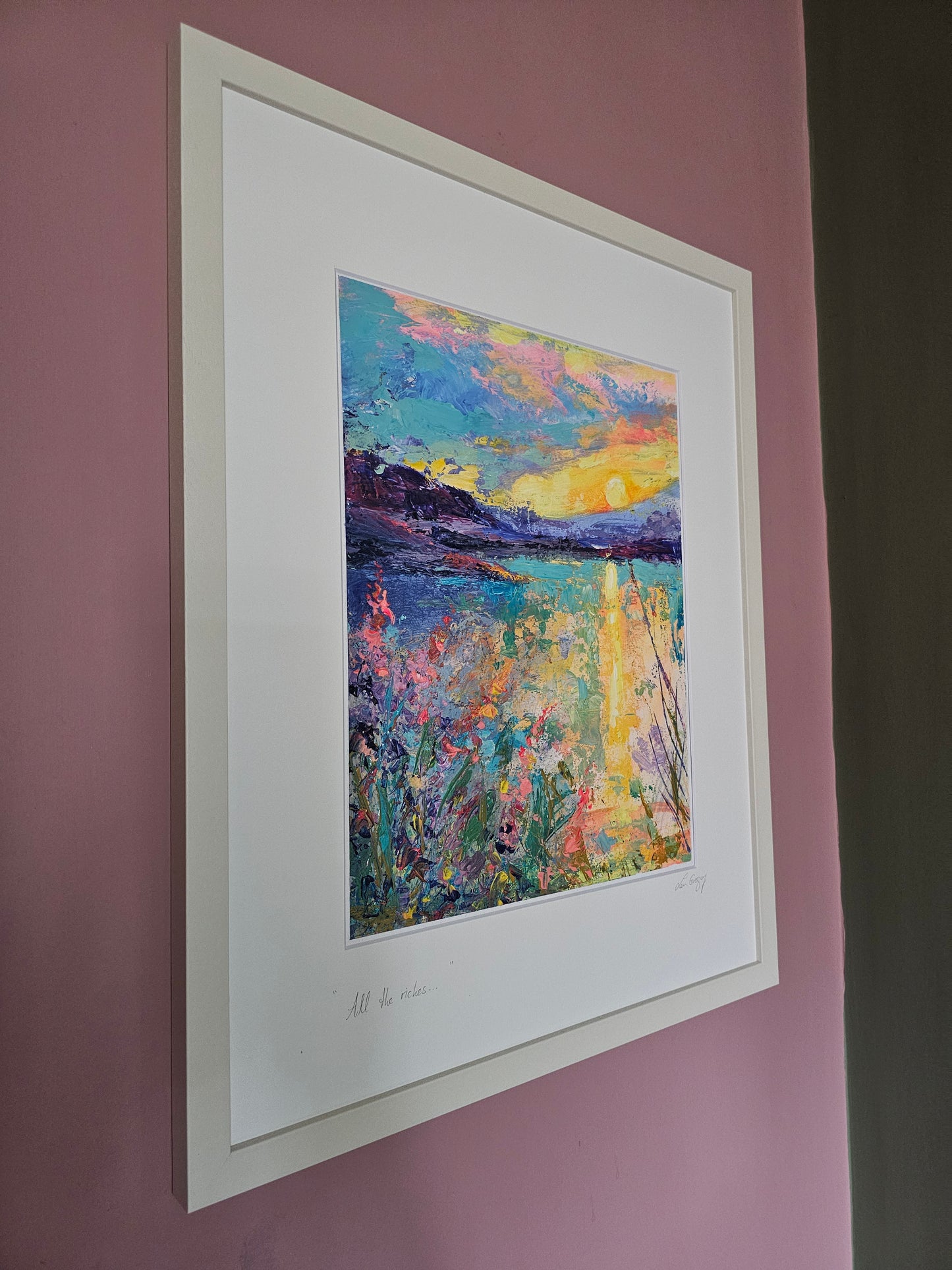 " All the riches... "