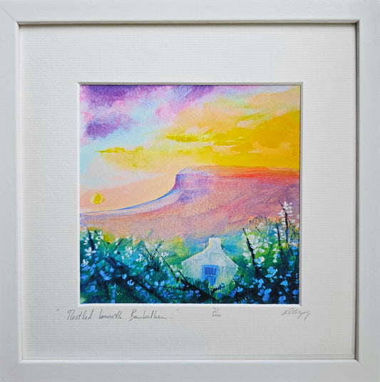 " Nestled beneath Benbulben "