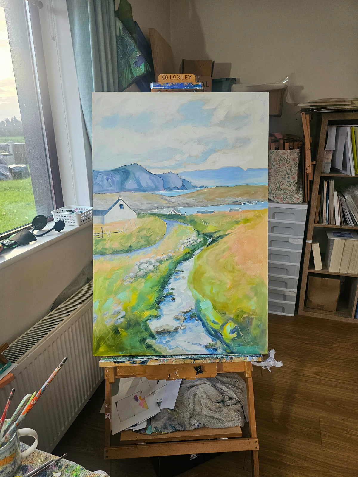 " the winding lanes of Dooagh "