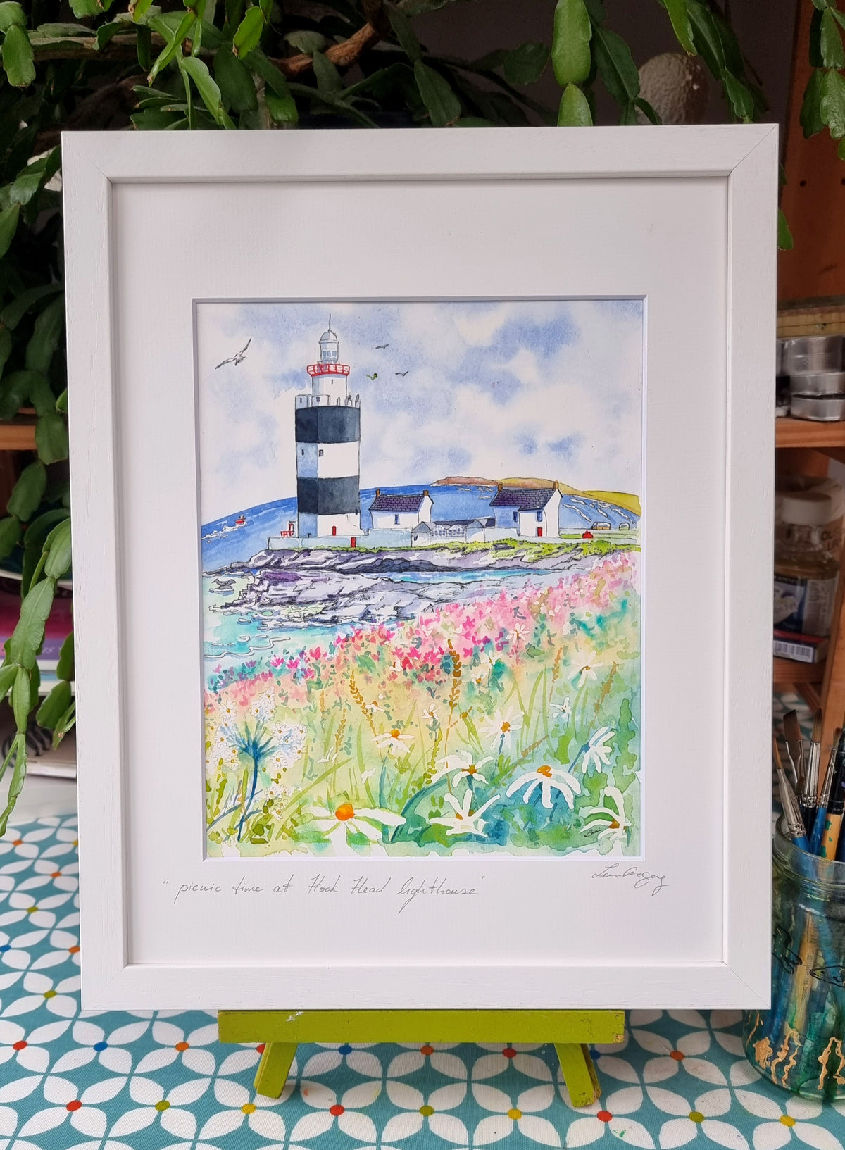 " picnic time at Hook Head lighthouse"