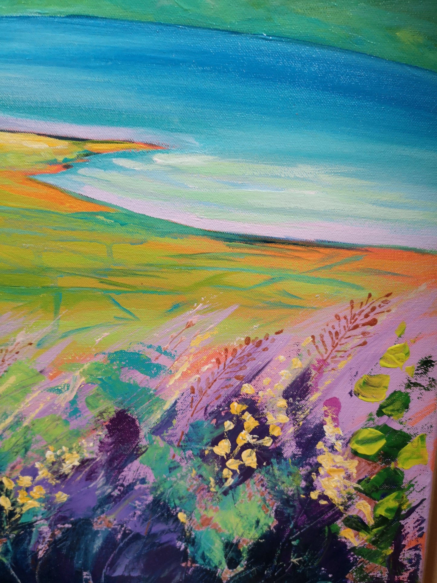"Up on the hill "