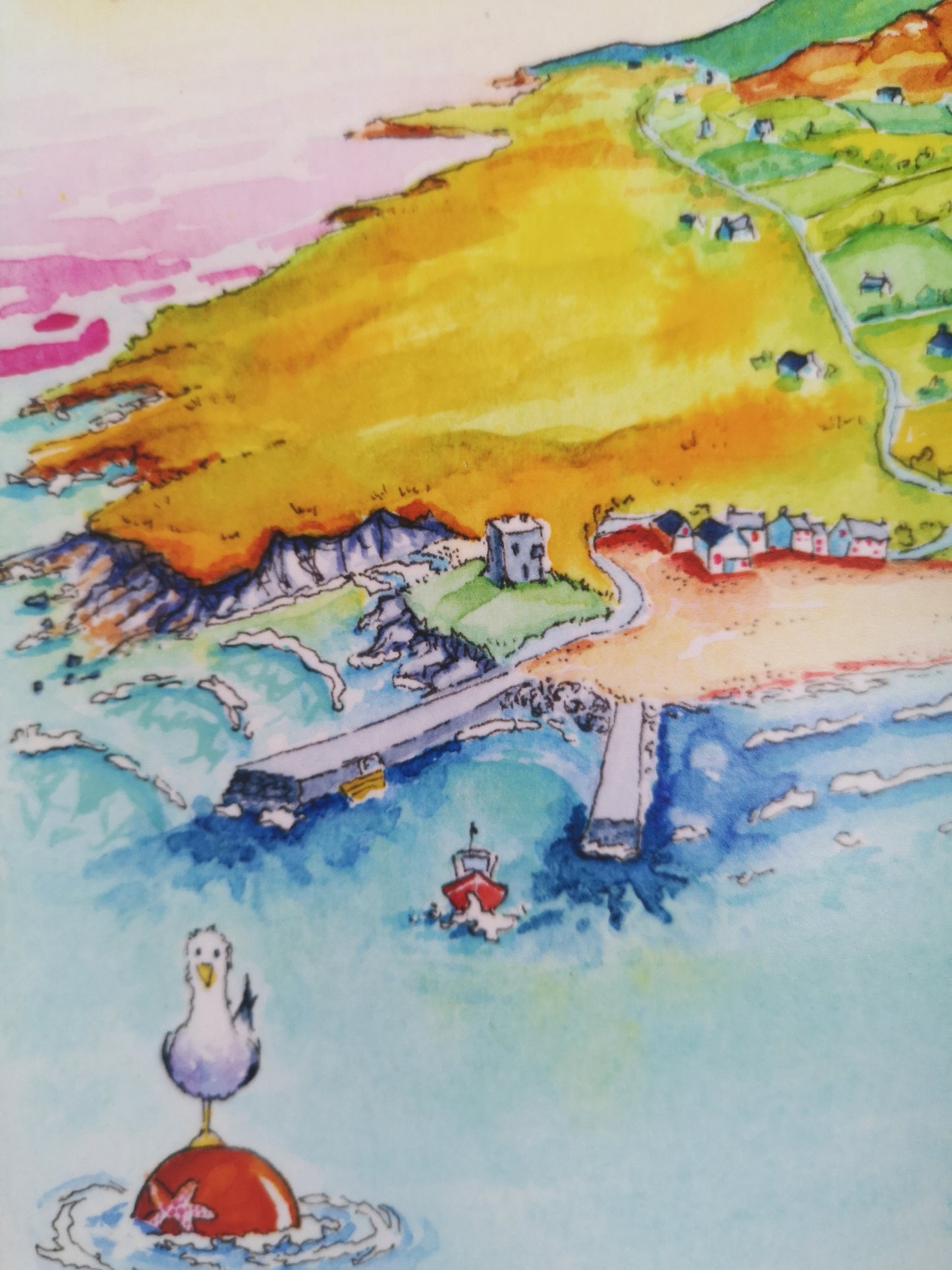 "Heading to Clare Island"